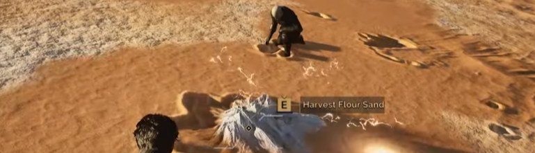 dune harvest flour sand